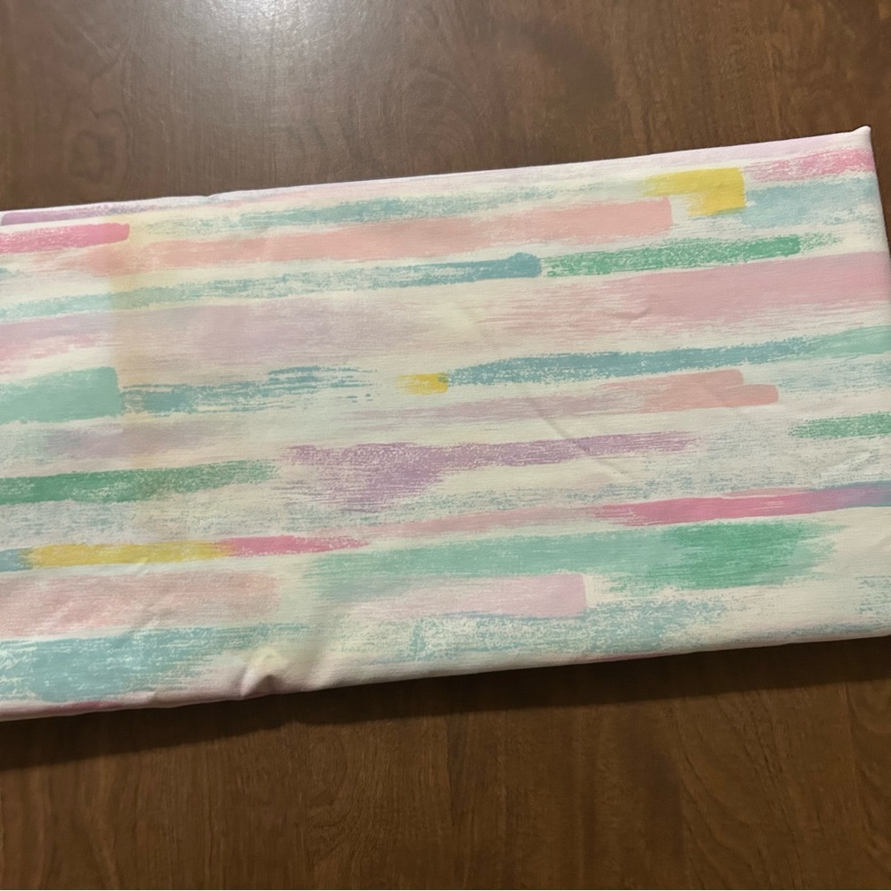 Vintage percale twin flat sheet